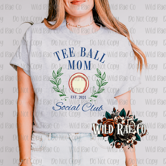 TEE BALL SOCIAL CLUB | SPORTS MAMA