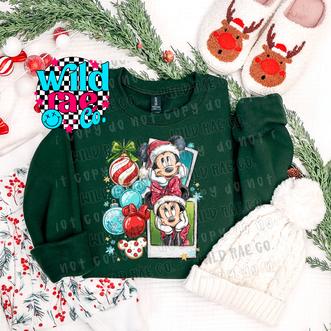 MOUSE EARS  POLAROID CHRISTMAS