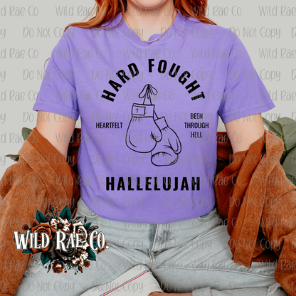 HARD FOUGHT HALLELUJAH | FAITH COLLECTION
