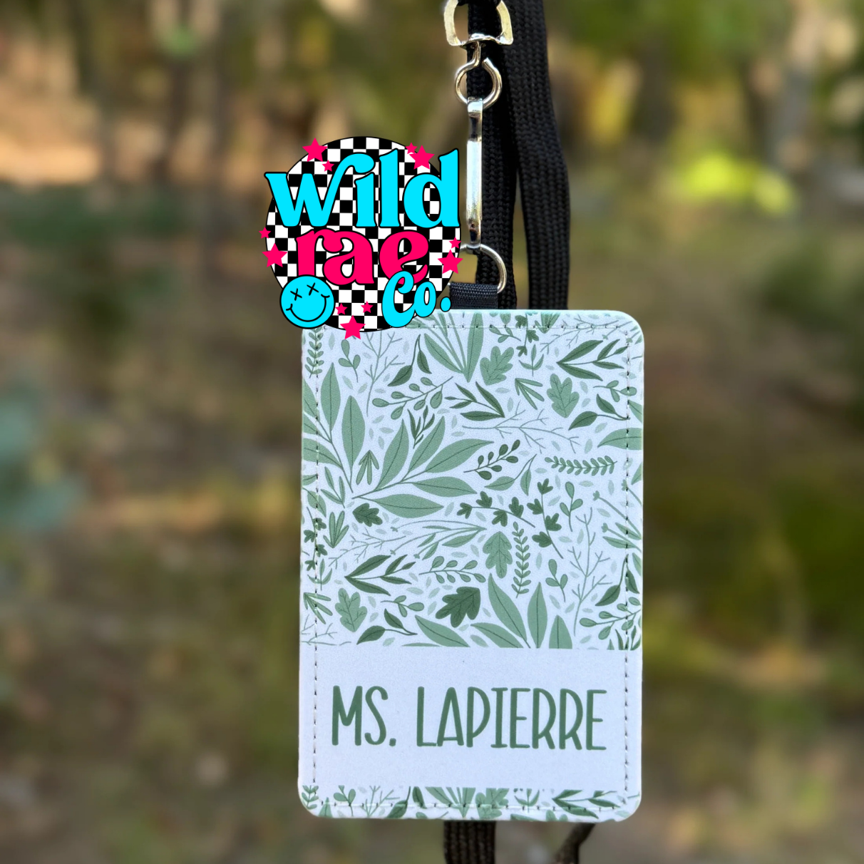 Personalized Badge ID Holder | Closes Sundays | TAT 15-20 Business Days