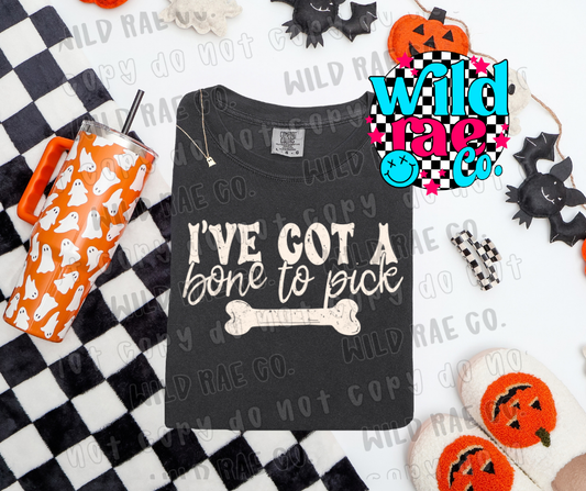 I'VE GOT A BONE TO PICK | HALLOWEEN
