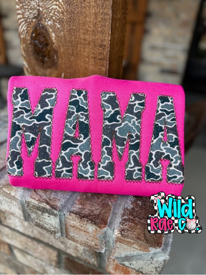 Grunge Camo Crewneck / T-Shirt