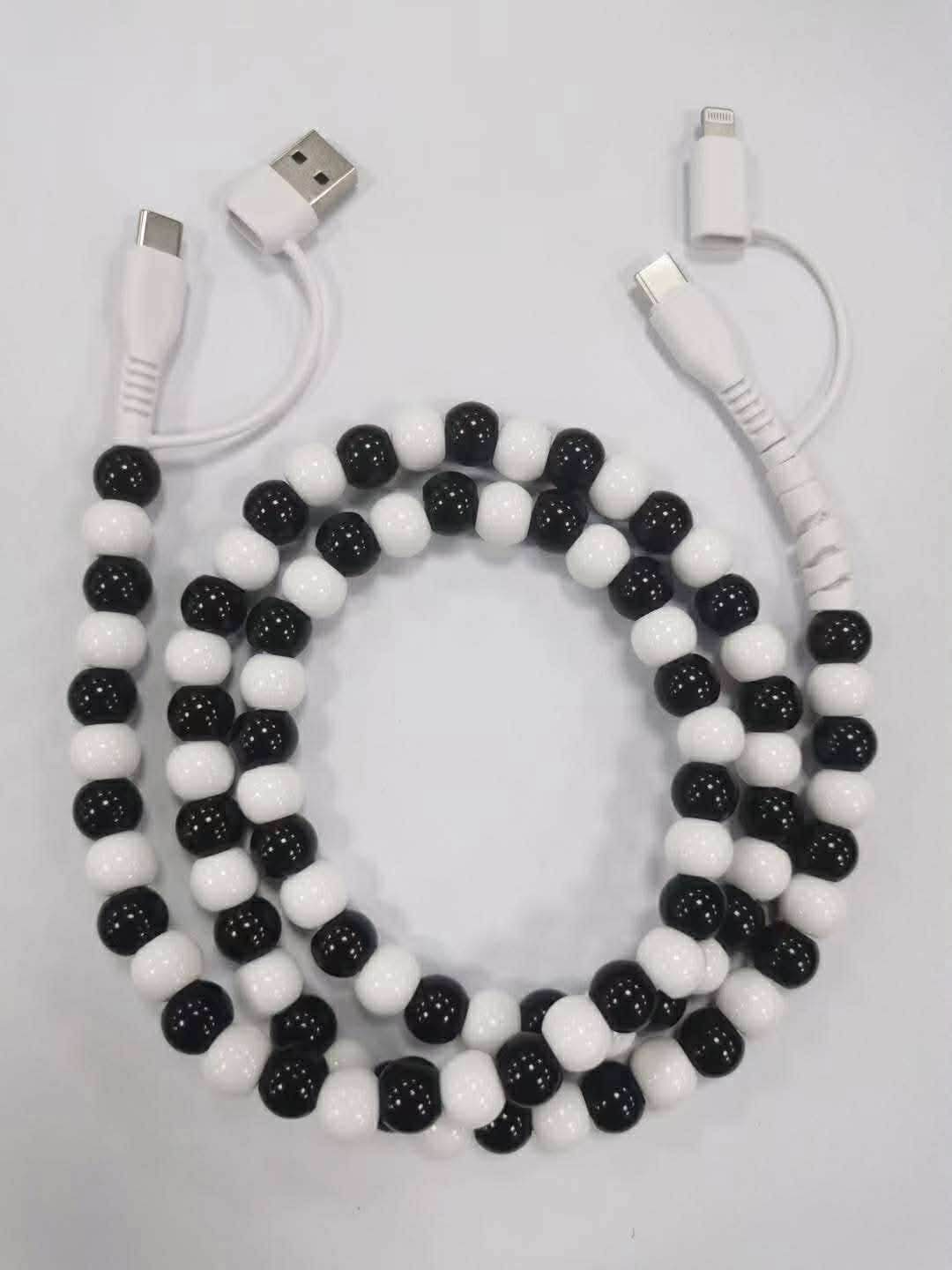 4 IN 1 COLORFUL BEADED FAST CHARGING CABLE | CLOSING SUNDAYS | TAT 35 BUSINESS DAYS