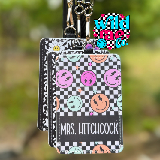 Personalized Badge ID Holder | Closes Sundays | TAT 15-20 Business Days
