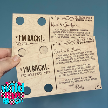 Elfie Postcards | Close Sundays | TAT 20 Business Days