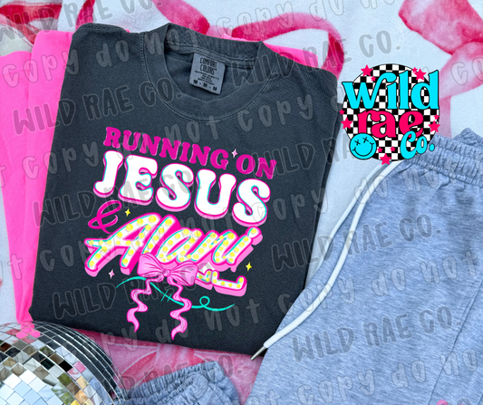 RUNNING ON JESUS AND ENERGY