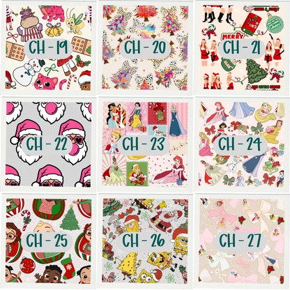 CAR COASTERS: CHRISTMAS