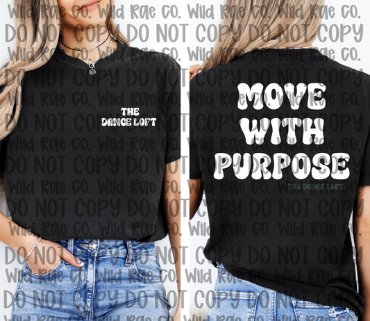 The Dance Loft | Move with Purpose | White Design