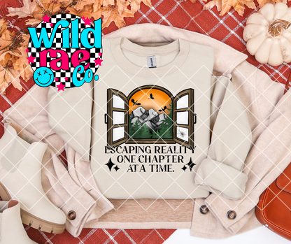 ESCAPING REALITY ONE CHAPTER AT A TIME