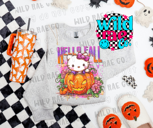 HELLO FALL KITTY | HALLOWEEN 2025