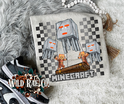 GHAST CHECKERED | MINECRAFT COLLECTION