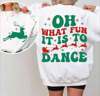 Oh what fun it is to dance