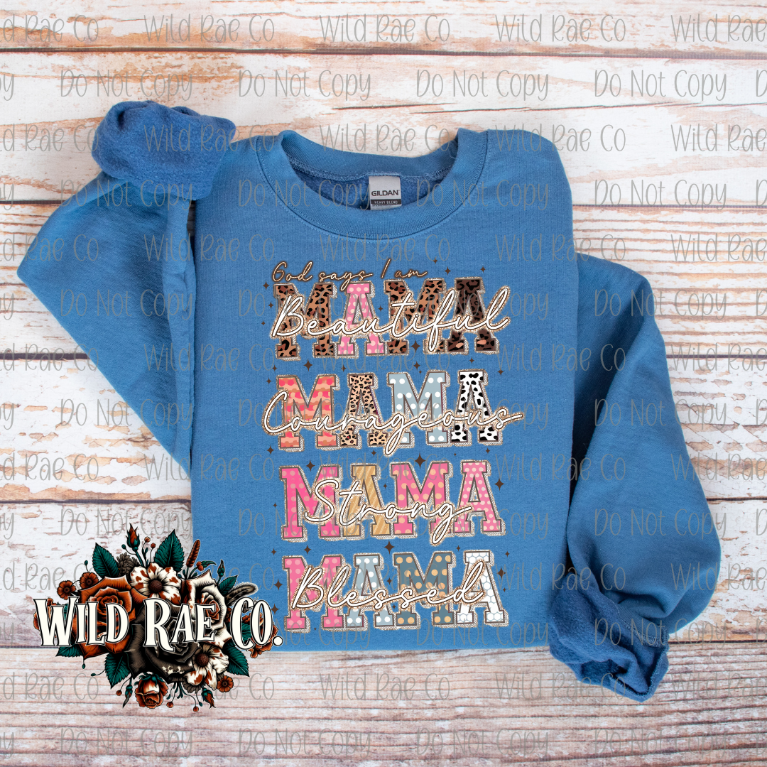 GOD SAYS I AM MAMA | FAITH COLLECTION