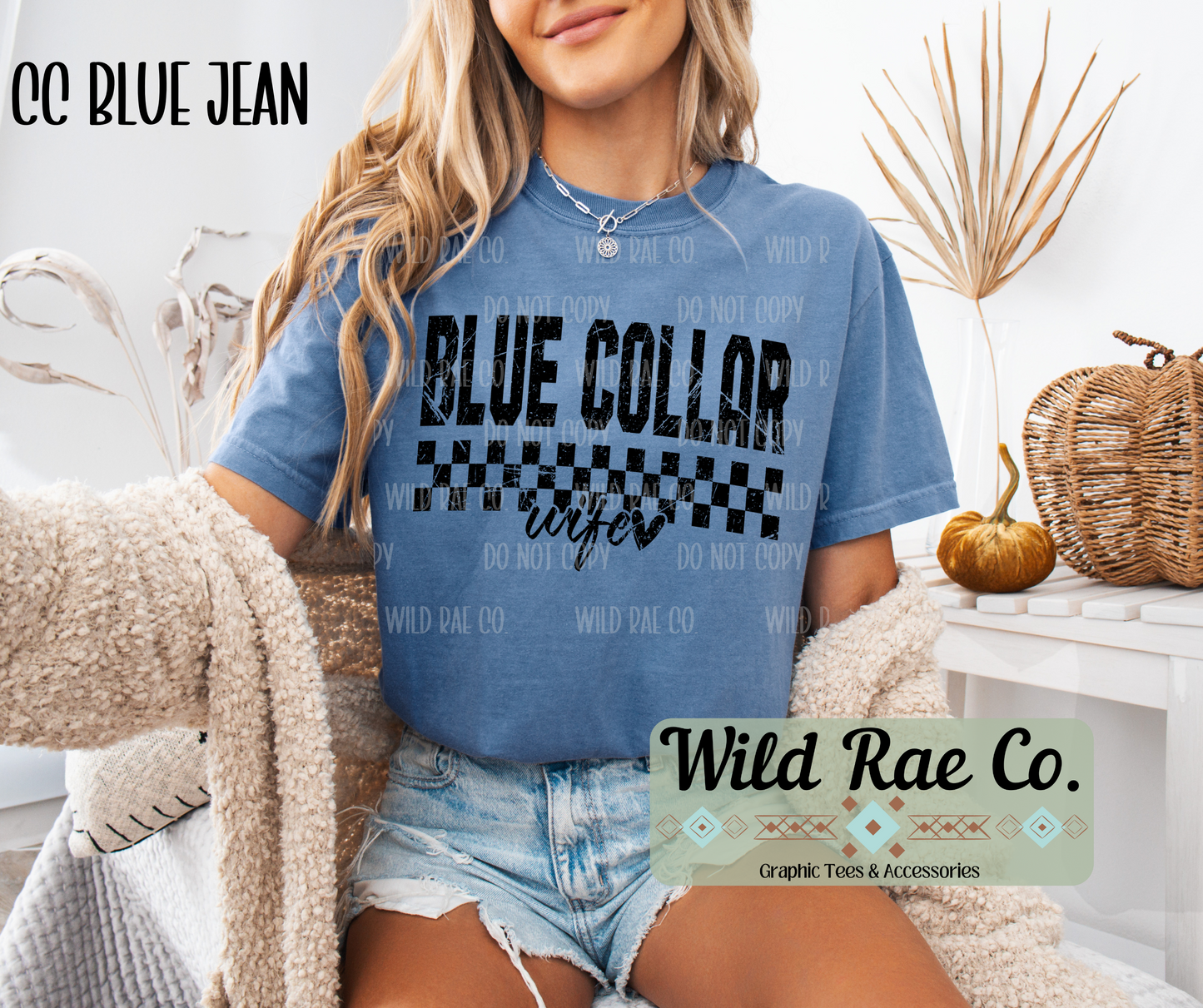 Blue Collar Wife - Black