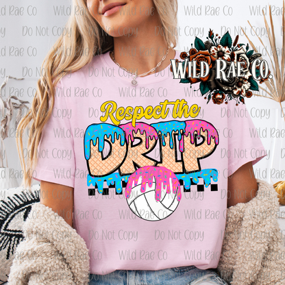 VOLLEYBALL RESPECT THE DRIP | DRIP COLLECTION
