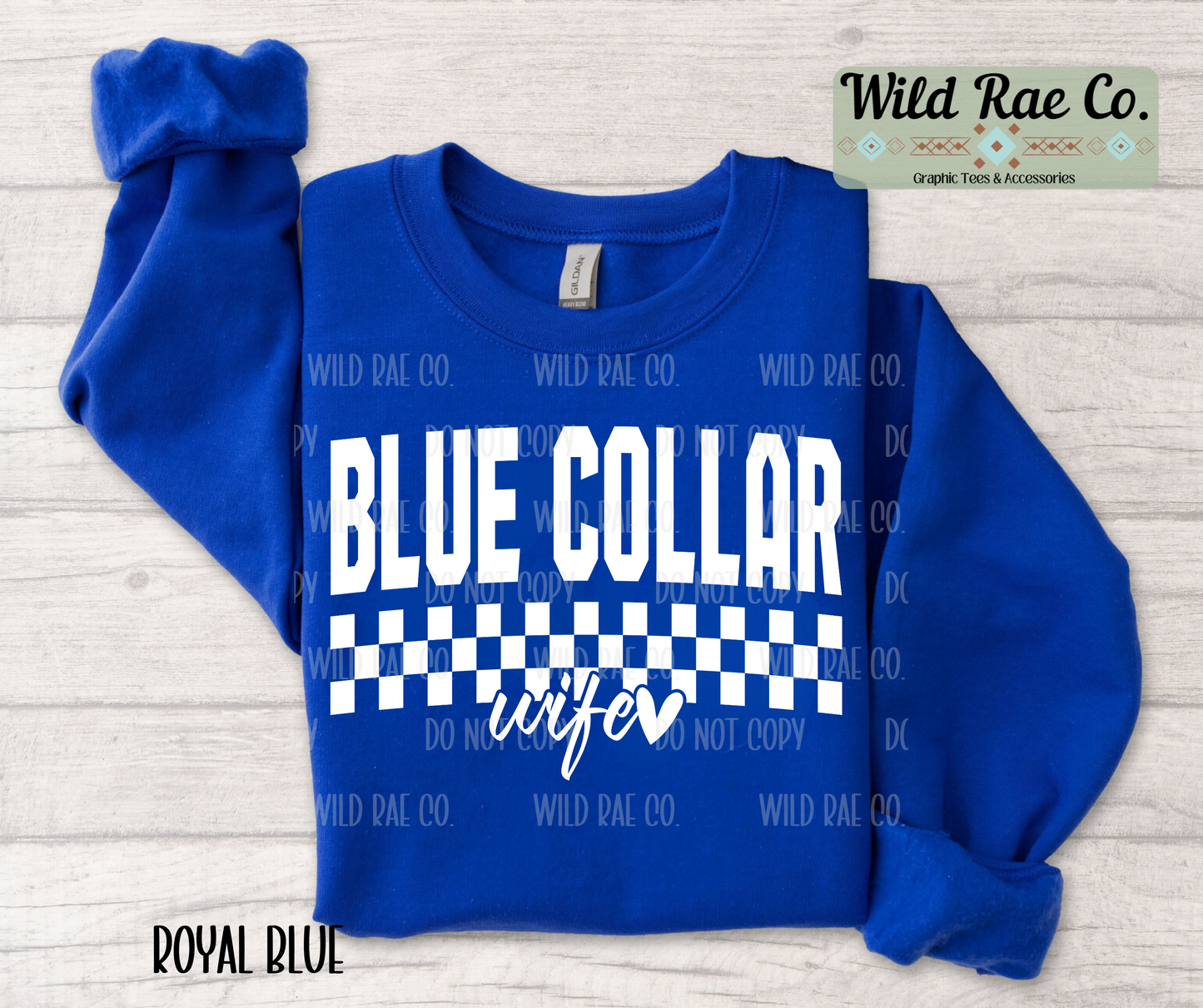 Blue Collar Wife - White