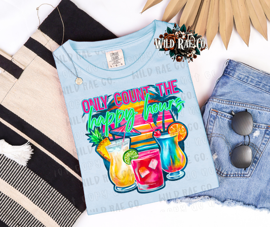 ONLY COUNT THE HAPPY HOUR | SUMMER VIBES