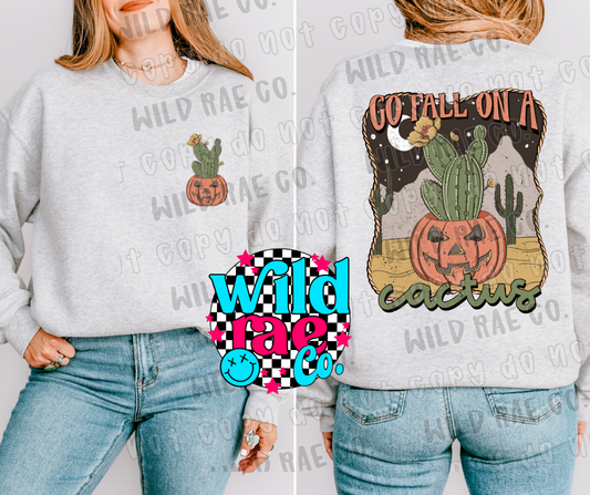 GO FALL ON A CACTUS | HALLOWEEN