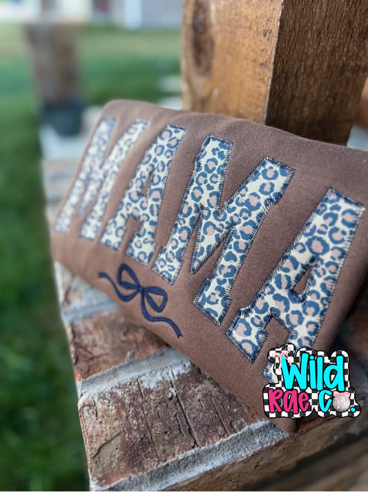 Muted Leopard Print T-Shirt / Crewneck