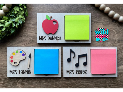Themed Sticky Note Holders | Closes Sunday | TAT 20 Business Days
