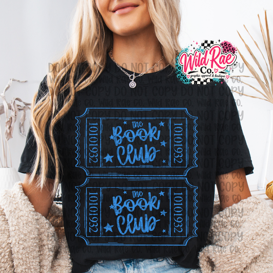 Book Club Ticket [Blue]