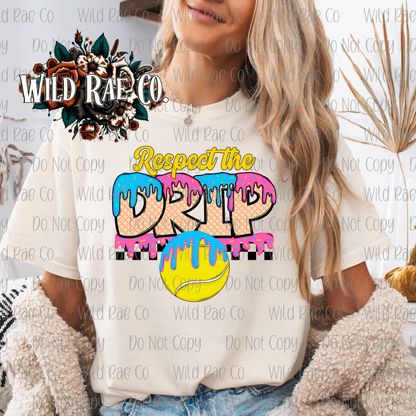 TENNIS RESPECT THE DRIP | DRIP COLLECTION