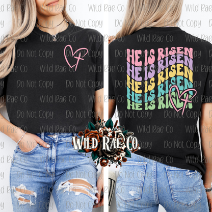 HE IS RISEN STACKED | FAITH COLLECTION