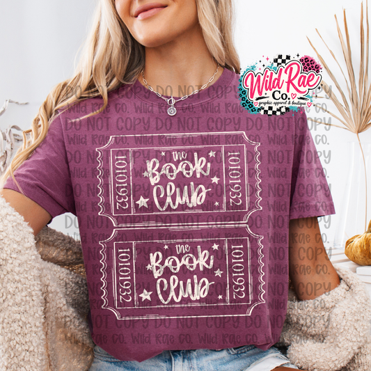 Book Club Ticket [Cream]