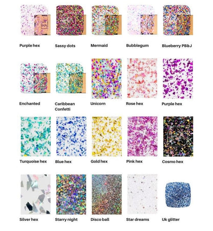 Acrylic Name Earring Holders