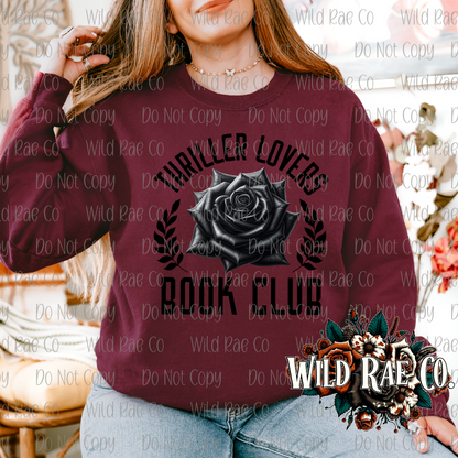 THRILLER LOVERS BOOK CLUB