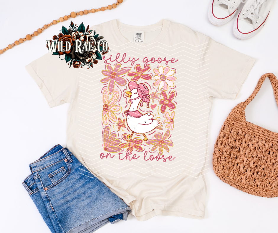 ON THE LOOSE FLORAL | SILLY GOOSE