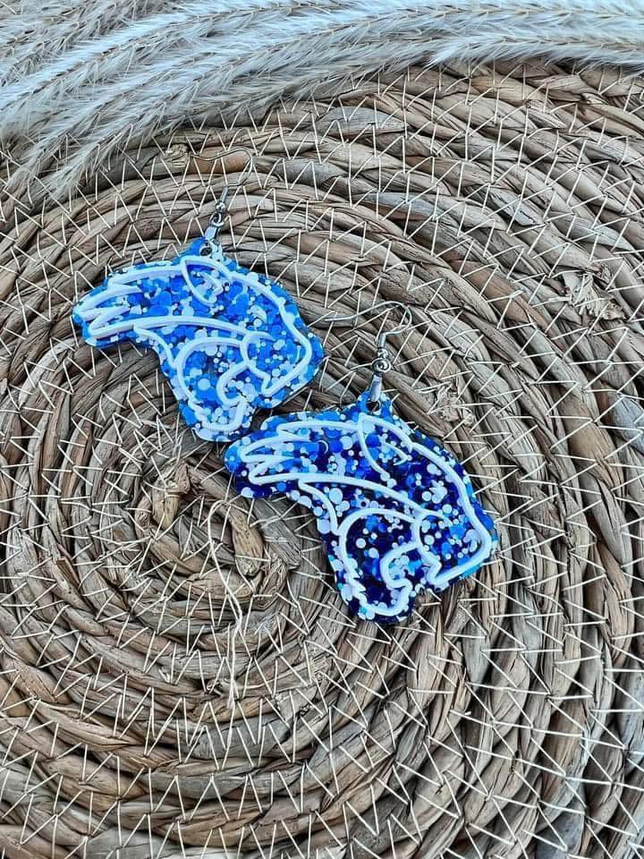 Custom Mascot Earrings | Close Sundays