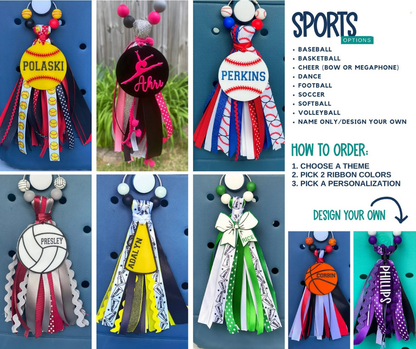 Personalized Tote Bag Charms | Close Sunday | TAT 20 Business Days