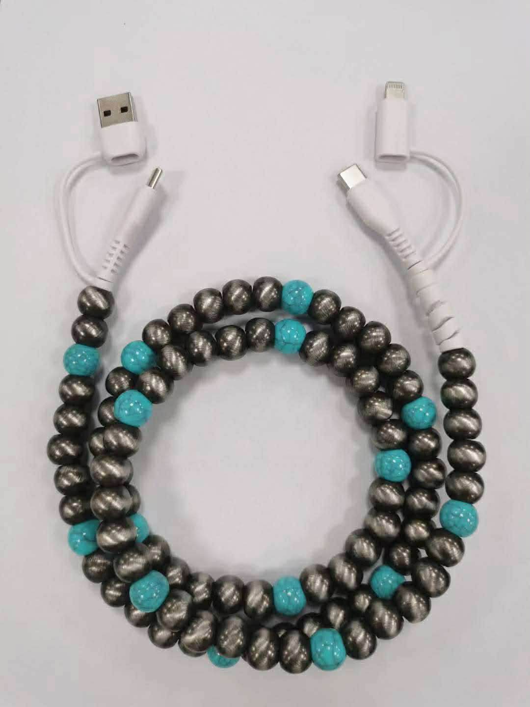 4 IN 1 COLORFUL BEADED FAST CHARGING CABLE | CLOSING SUNDAYS | TAT 35 BUSINESS DAYS