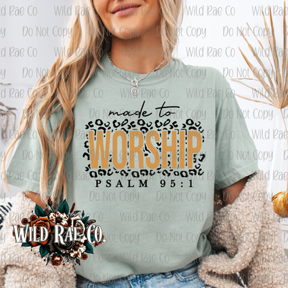 MADE TO WORSHIP | FAITH COLLECTION