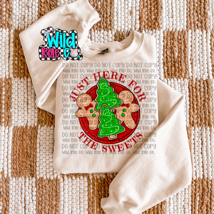 JUST HERE FOR THE SWEETS