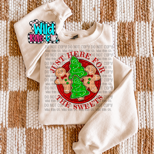 JUST HERE FOR THE SWEETS