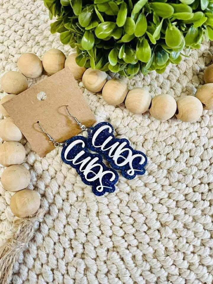 Custom Mascot Earrings | Close Sundays