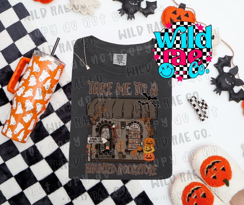 HAUNTED BOOKSTORE | HALLOWEEN