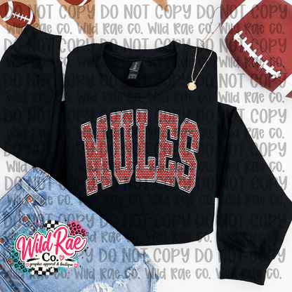 Mules Polka Dot Varsity