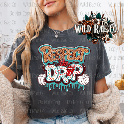 RESPECT THE DRIP VOLLEYBALL | DRIP COLLECTION