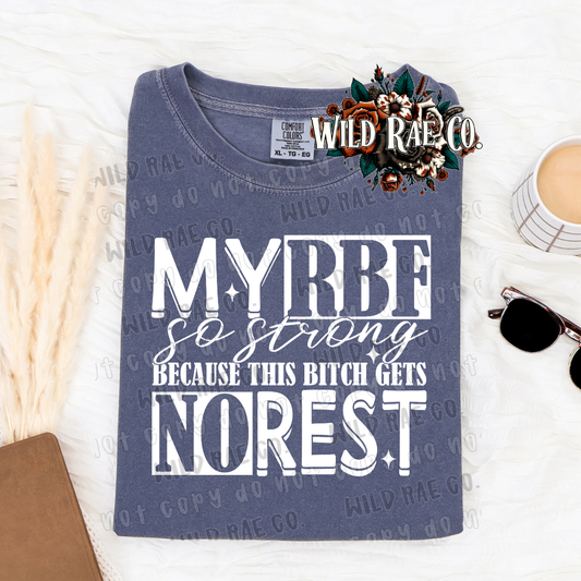MY RBF SO STRONG | FERAL WORDS