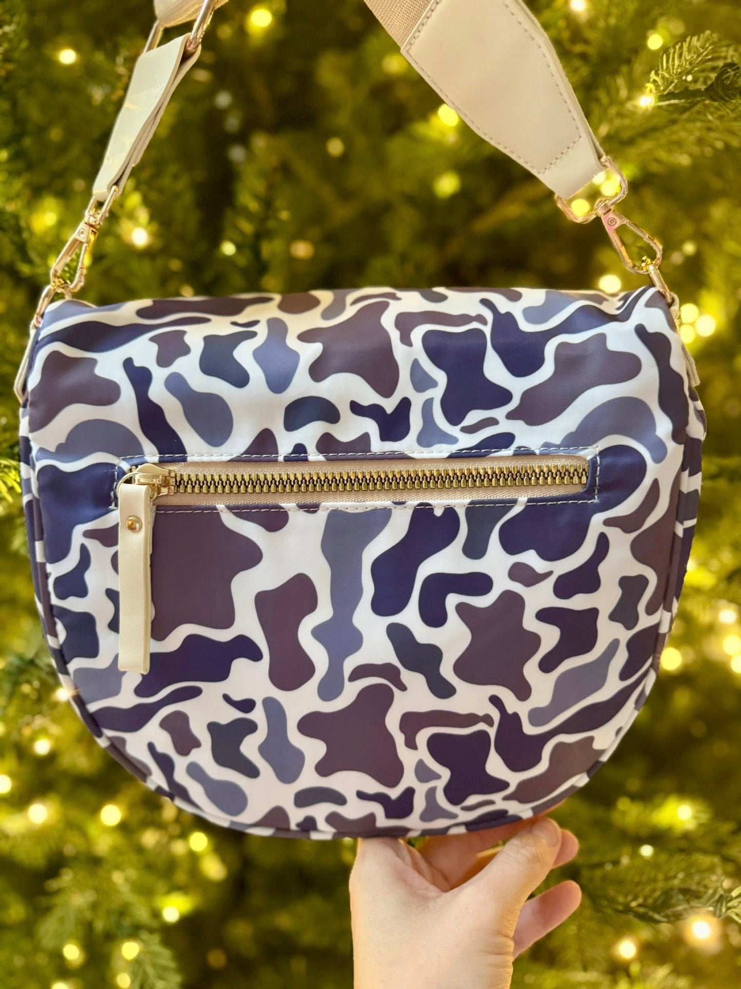 Camo Oversize Bum Bag