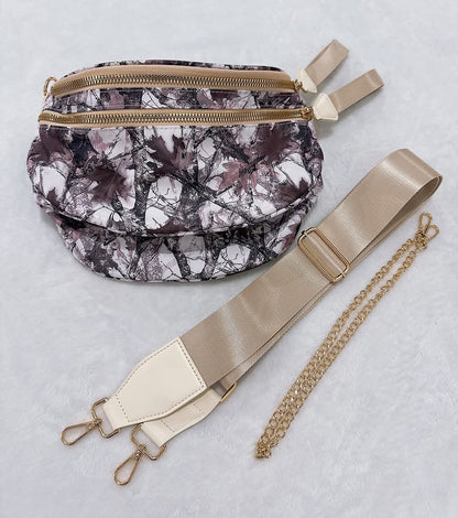 Camo Oversize Bum Bag