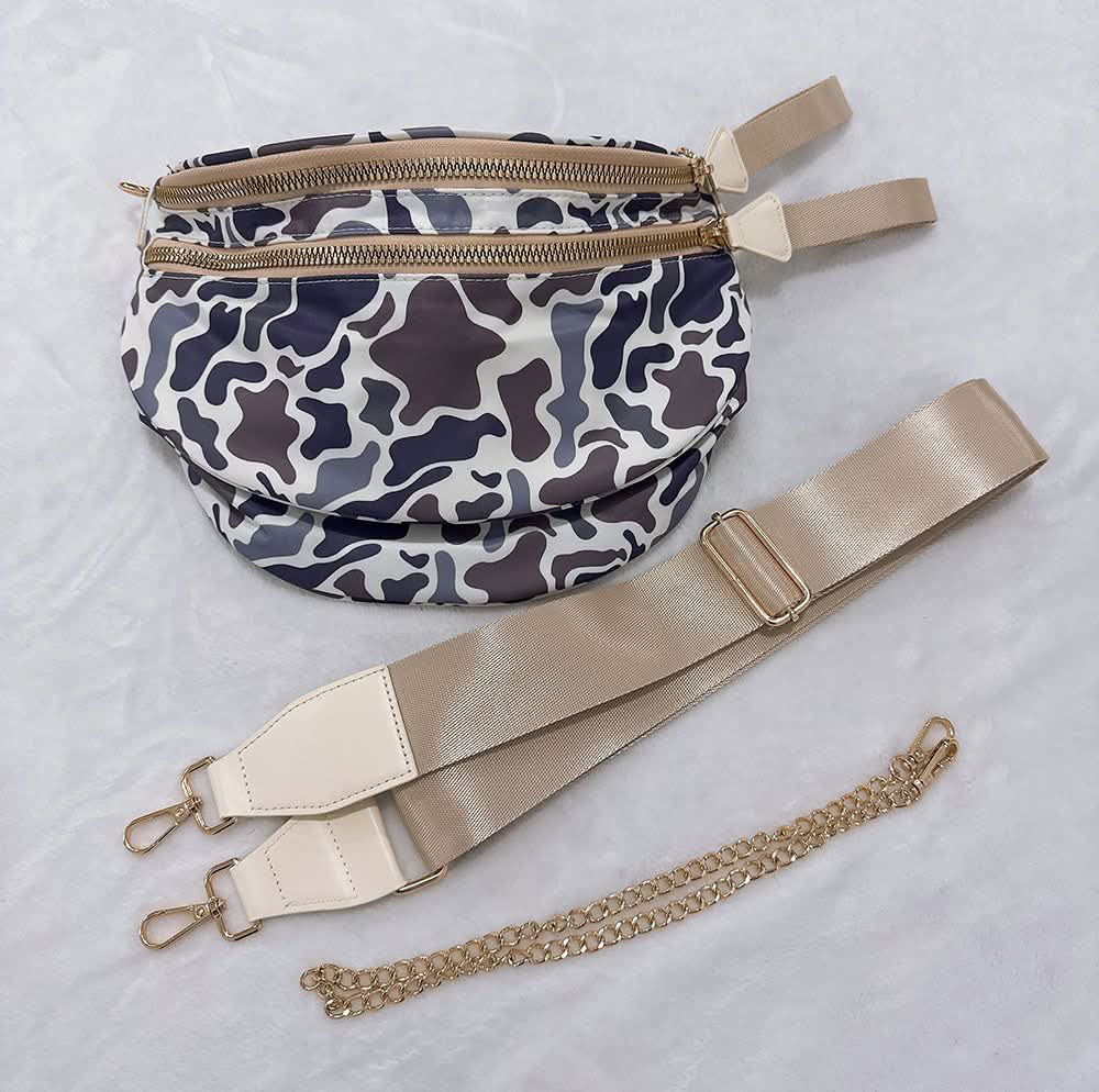 Camo Oversize Bum Bag