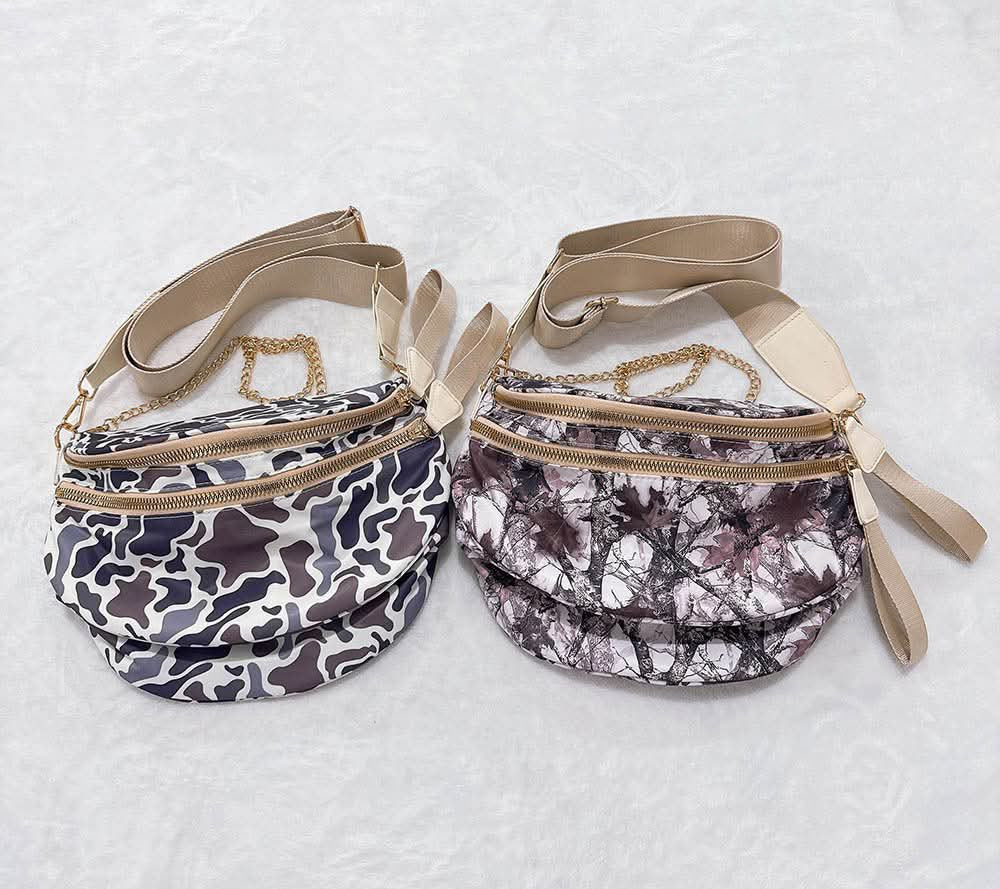 Camo Oversize Bum Bag
