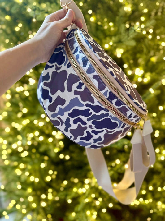 Camo Oversize Bum Bag