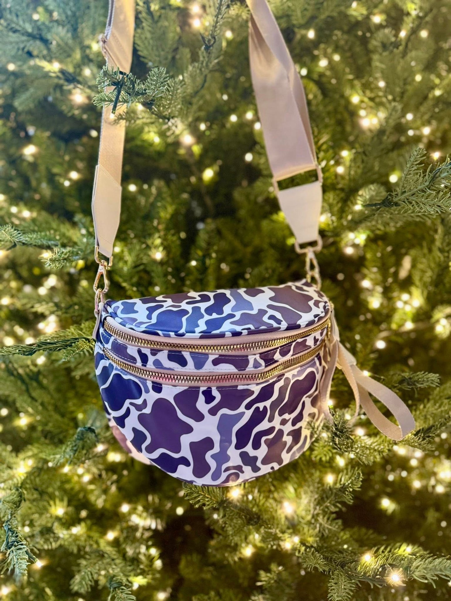 Camo Oversize Bum Bag