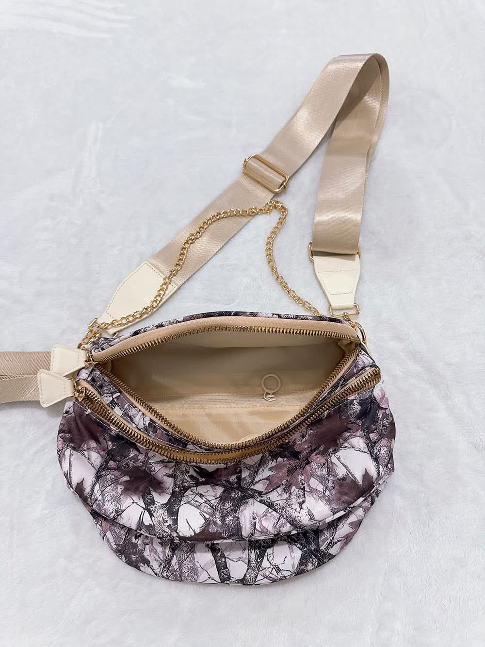 Camo Oversize Bum Bag