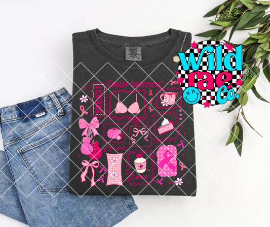 HOPE FIGHT CURE COLLAGE